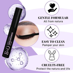 B&Qaugen oil texture on fingertip, showing smooth consistency and gentle action