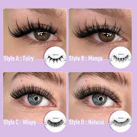 B&Qaugen two styles laid flat highlighting different length options