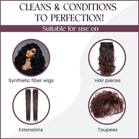 Brandywine conditioner texture swatch showing smooth slip and detangling
