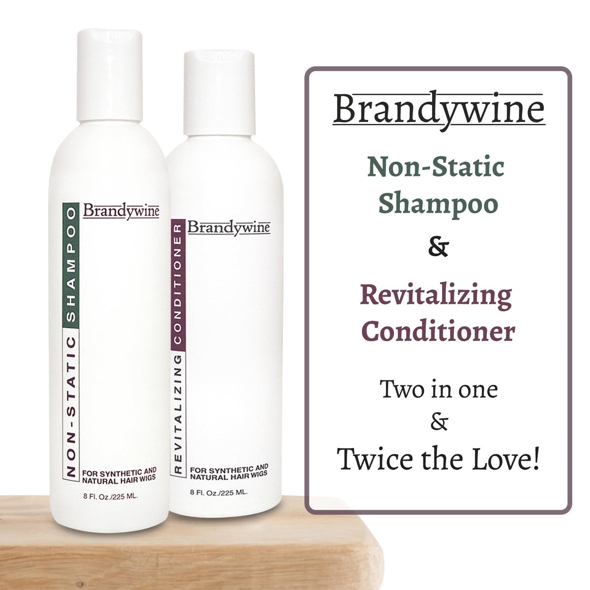 Brandywine label closeup highlighting ingredients and directions benefit