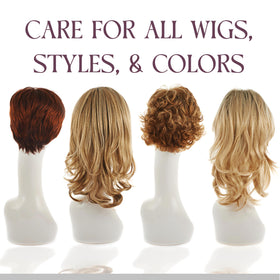 Brandywine lifestyle shot of model wearing wig demonstrating polished everyday look