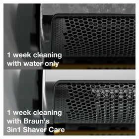 Braun pack of ten cartridges arranged to show long-term supply benefit