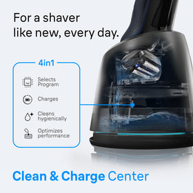 Braun handle display showing runtime indicator for planning multiple shaves