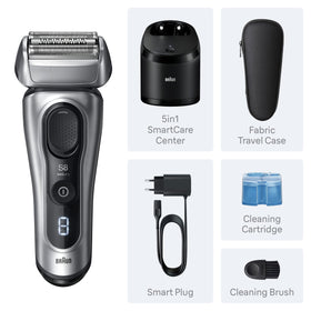 Braun Series 8 side profile under chin angle benefit: reaches tricky jawline areas