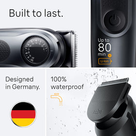 Braun macro of ultra-sharp blade delivering precise, even cutting performance