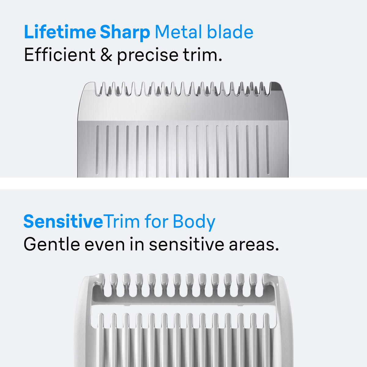 Braun Series 7 in use trimming beard for accurate styling and clean edges