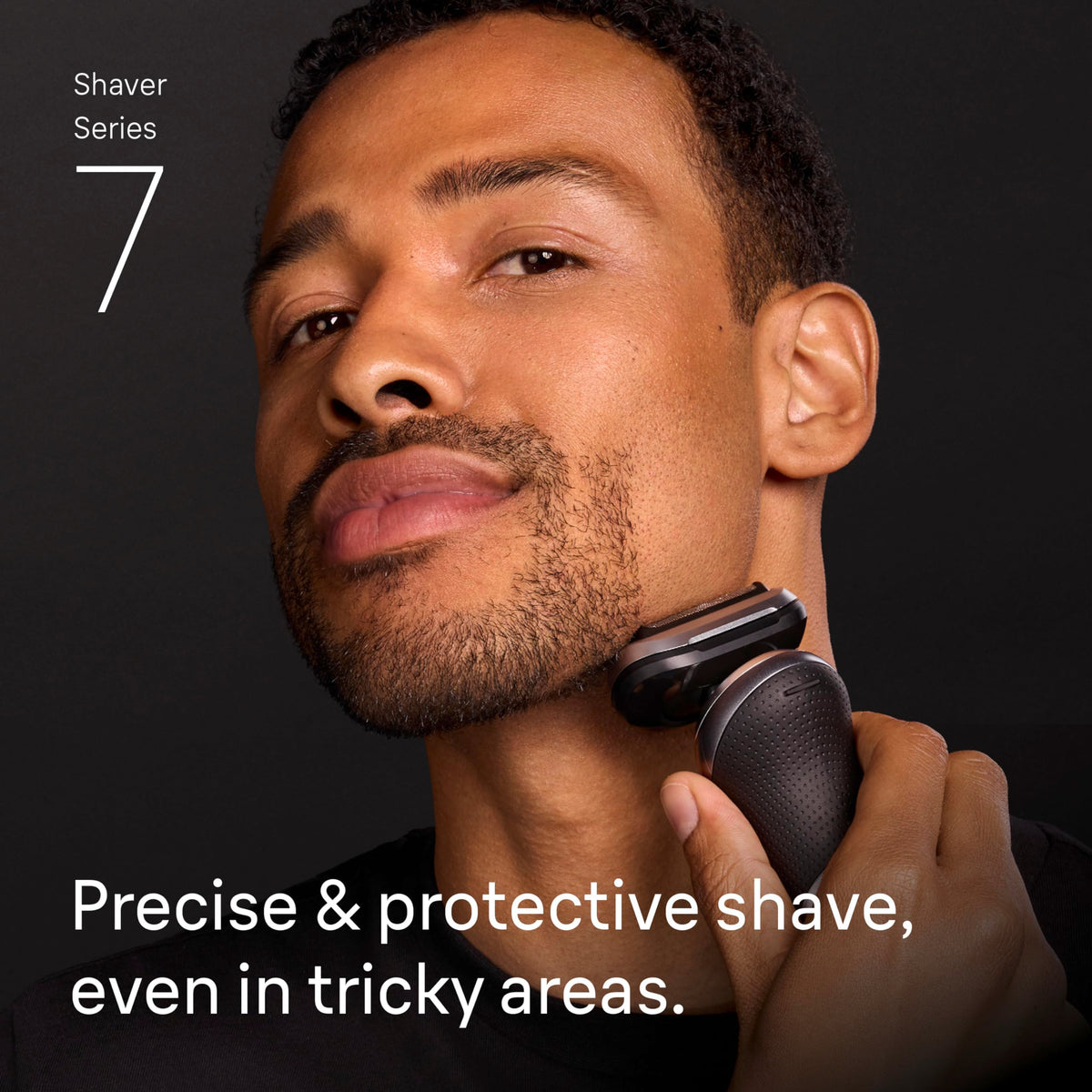 Braun precision trimmer attachment for sharp edges and detailed beard shaping