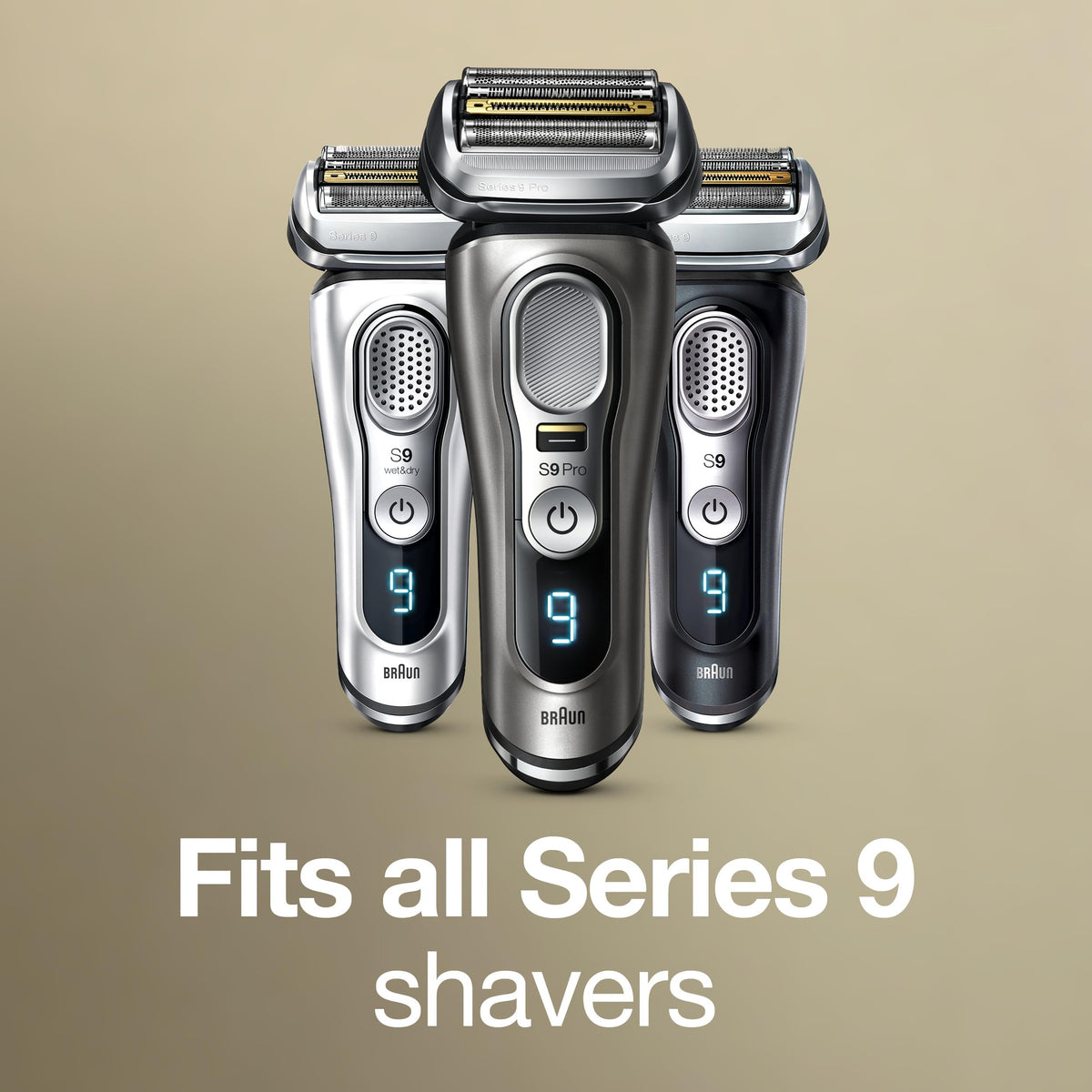 Braun Series 9 foil close-up highlighting precision cut and gentler glide