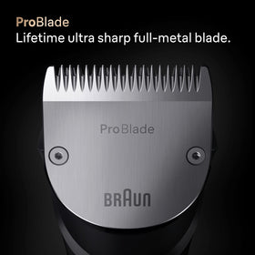 Braun Series 9 PRO with Gillette Labs razor included for clean finishing edges