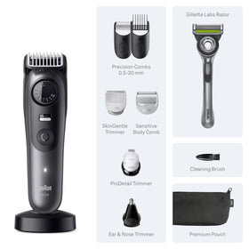 Braun Series 9 PRO on bathroom vanity in lifestyle scene for everyday use