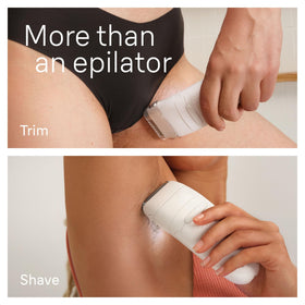 Braun Silk-épil 7 accessories and pouch neatly arranged for storage benefit