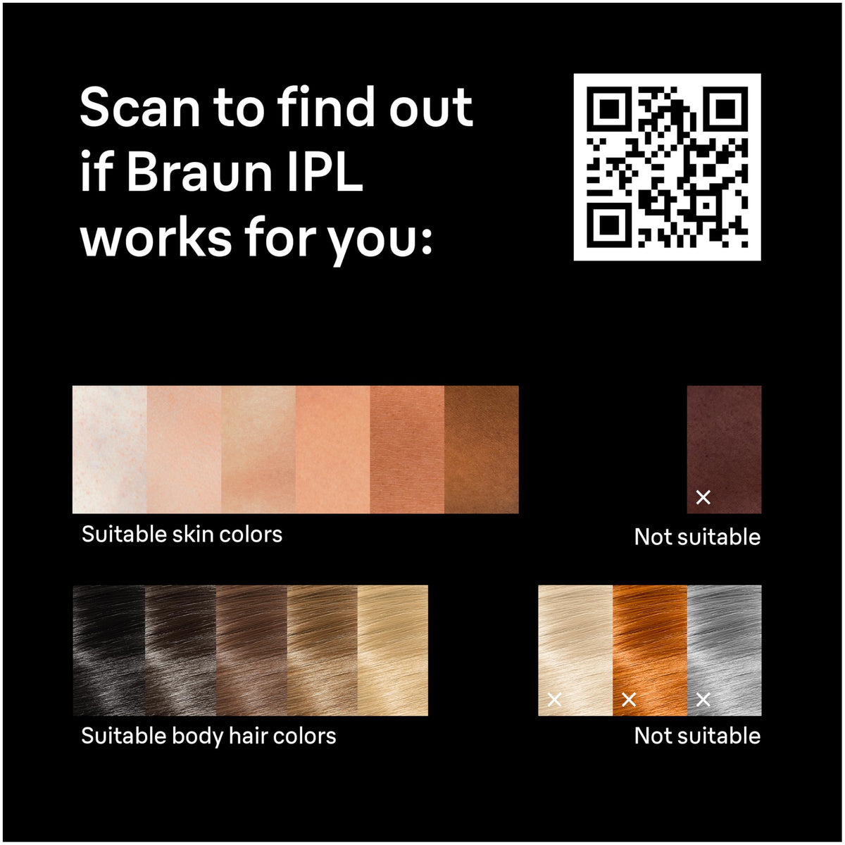 braun silk·expert flash and skin sensor detail illustrating adaptive safety feature