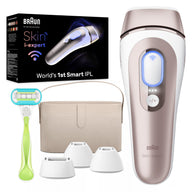 Braun Smart IPL Skin i·Expert Pro 7 IPL hair removal device – 4 heads, Smart App-guided permanent reduction