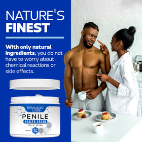Bravado Labs on bathroom counter in lifestyle setting suggesting simple daily routine
