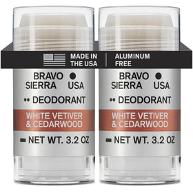 Bravo Sierra front packaging showing 2-pack and scent benefits