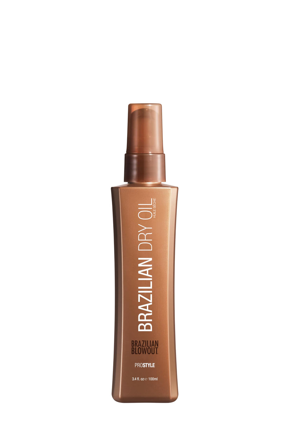 BRAZILIAN BLOWOUT front packaging showing bottle and label for easy identification and shelf appeal