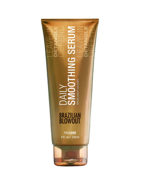 BRAZILIAN BLOWOUT bottle front packaging showing label and size benefits