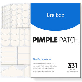breiboz front packaging showing 331 patches and variety pack benefit
