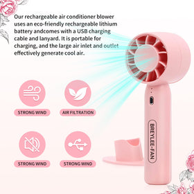 BREYLEE USB mini fan speeding dry time for safer lash drying