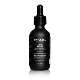 Brickell bottle front view showing clean packaging and easy dosing benefit