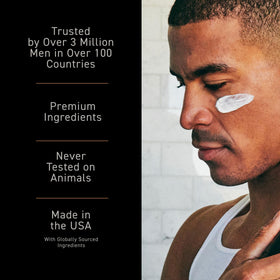 Brickell Men's Products ingredients label closeup showing transparency and quality benefit
