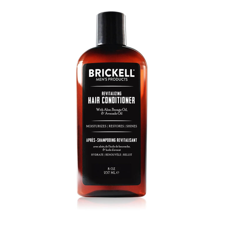 Brickell Men's Products front bottle view showing label and premium packaging benefit