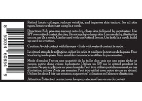Brickell Men's Products ingredient graphic highlighting retinol and hyaluronic acid benefit