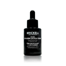 Brickell Men's Products front bottle shot showing packaging and easy application benefit