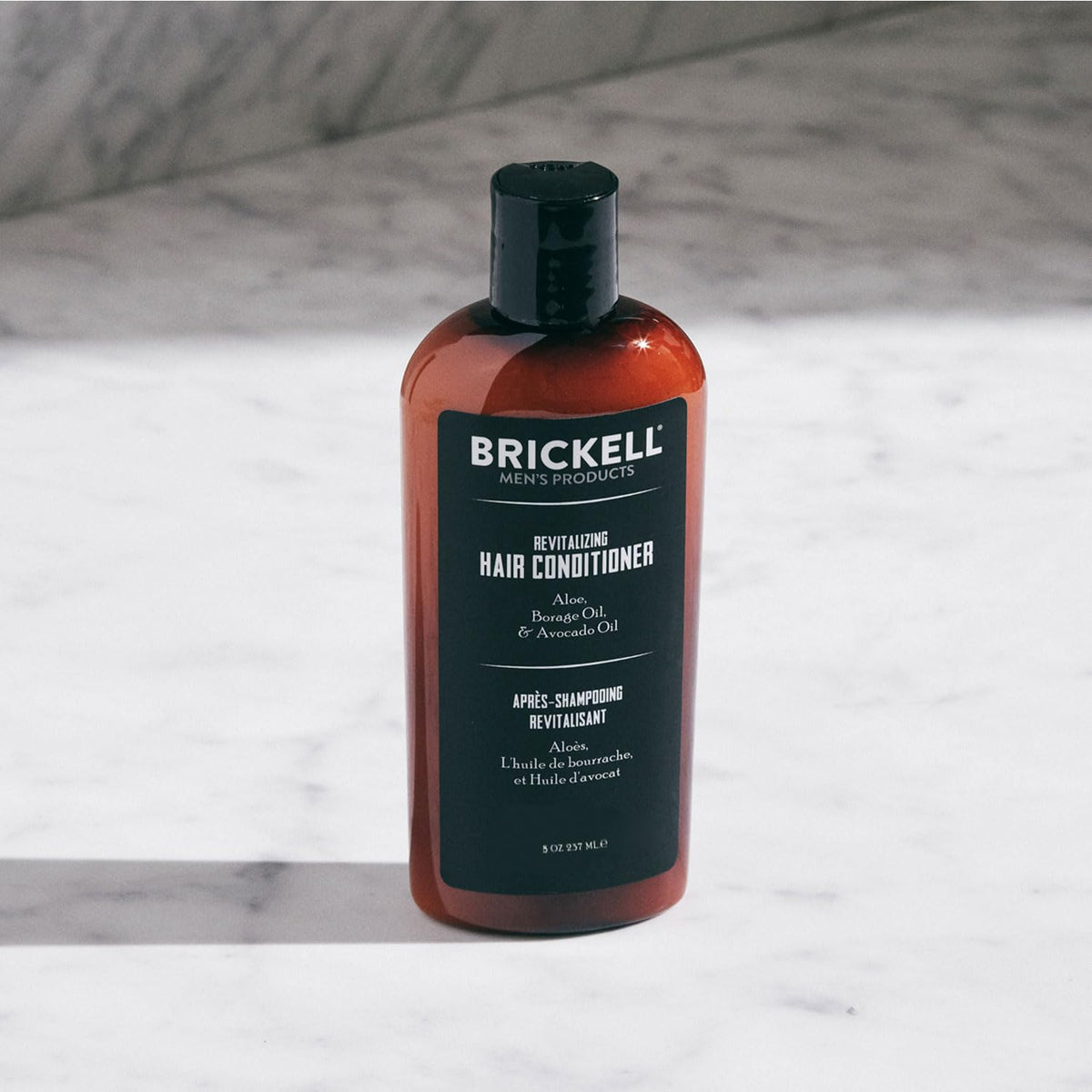 Brickell Men's Products close-up texture of conditioner showing creamy hydration benefit