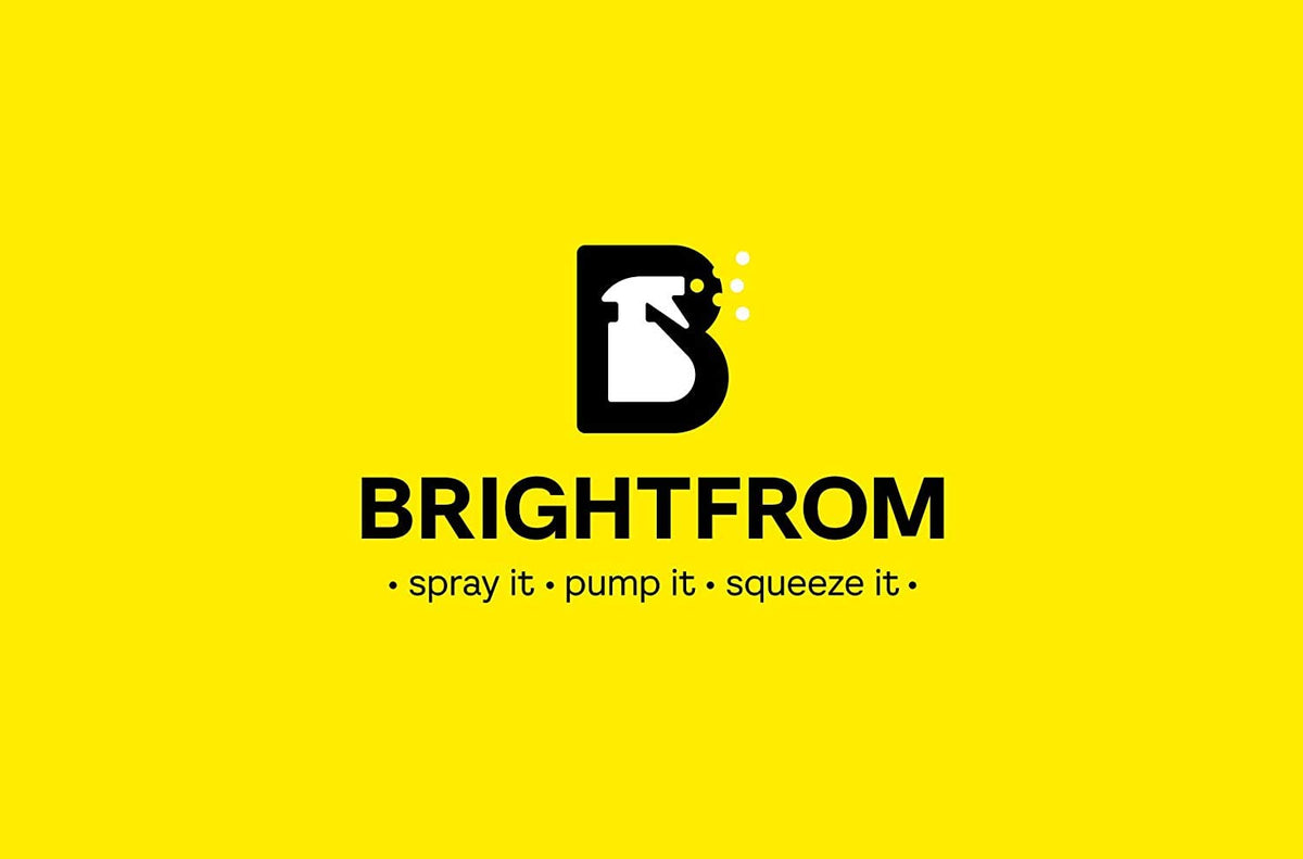 BRIGHTFROM stylist applying liquid from bottle, benefits professional accuracy