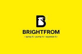 BRIGHTFROM stylist applying liquid from bottle, benefits professional accuracy