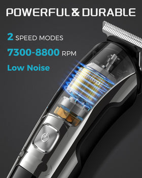 Brightup stainless steel blades detail showing rust‑resistant precision