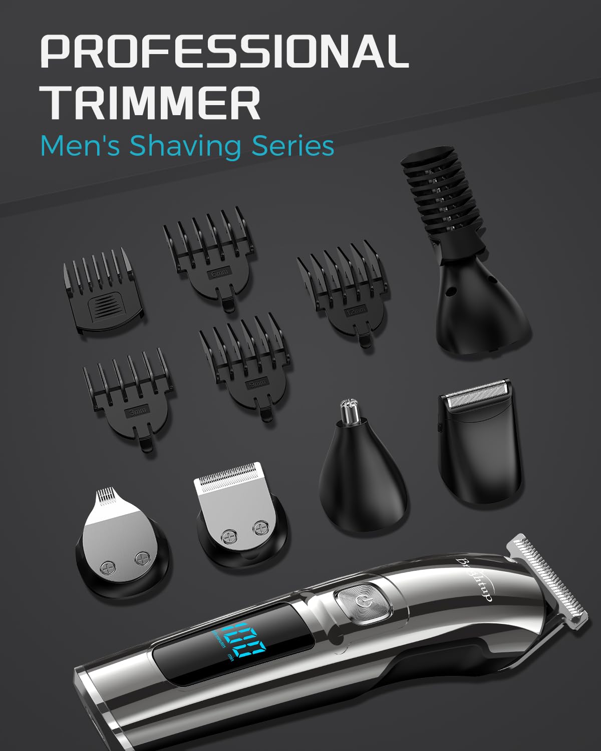 Brightup waterproof rinsing under tap for easy cleaning advantage