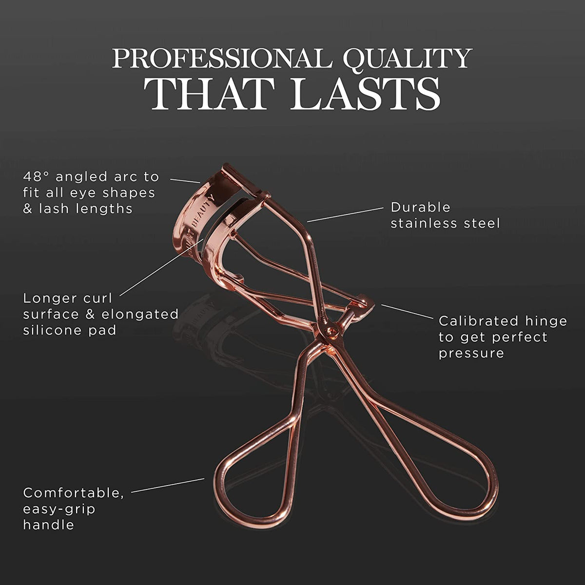 Brilliant Beauty curler inside satin pouch for safe storage and travel-ready convenience