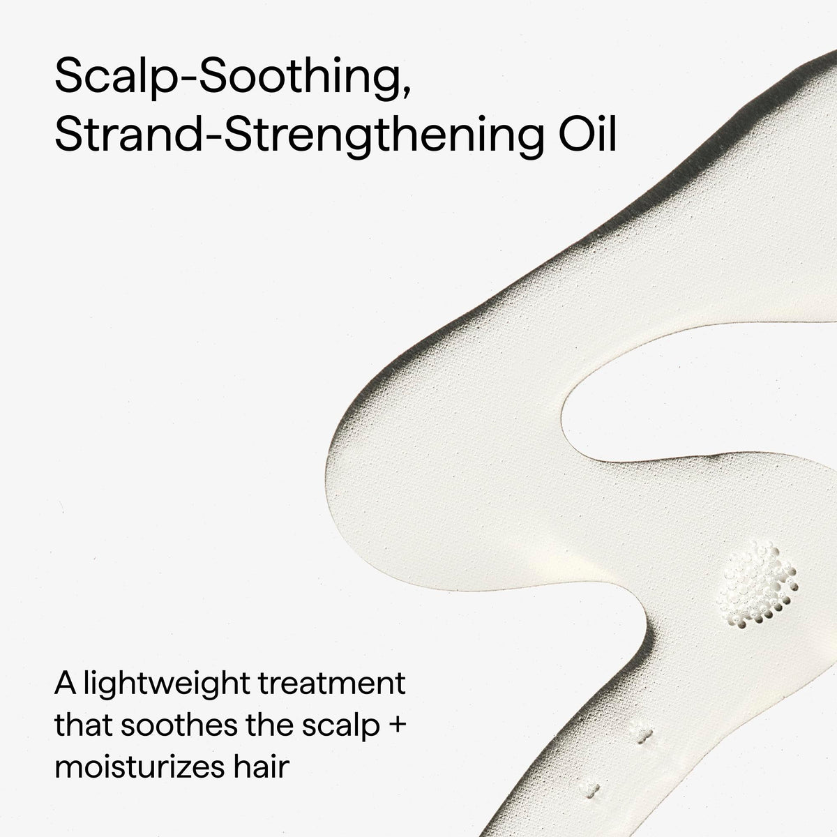 Briogeo conceptual before and after scalp to show reduced visible flaking and comfort