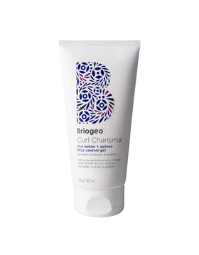 Briogeo front packaging of Curl Charisma showing bottle and label benefits