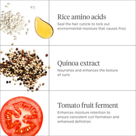 Briogeo quinoa and rice amino visual highlighting strengthening ingredients