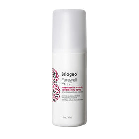 Briogeo front packaging showing product and benefit of frizz control