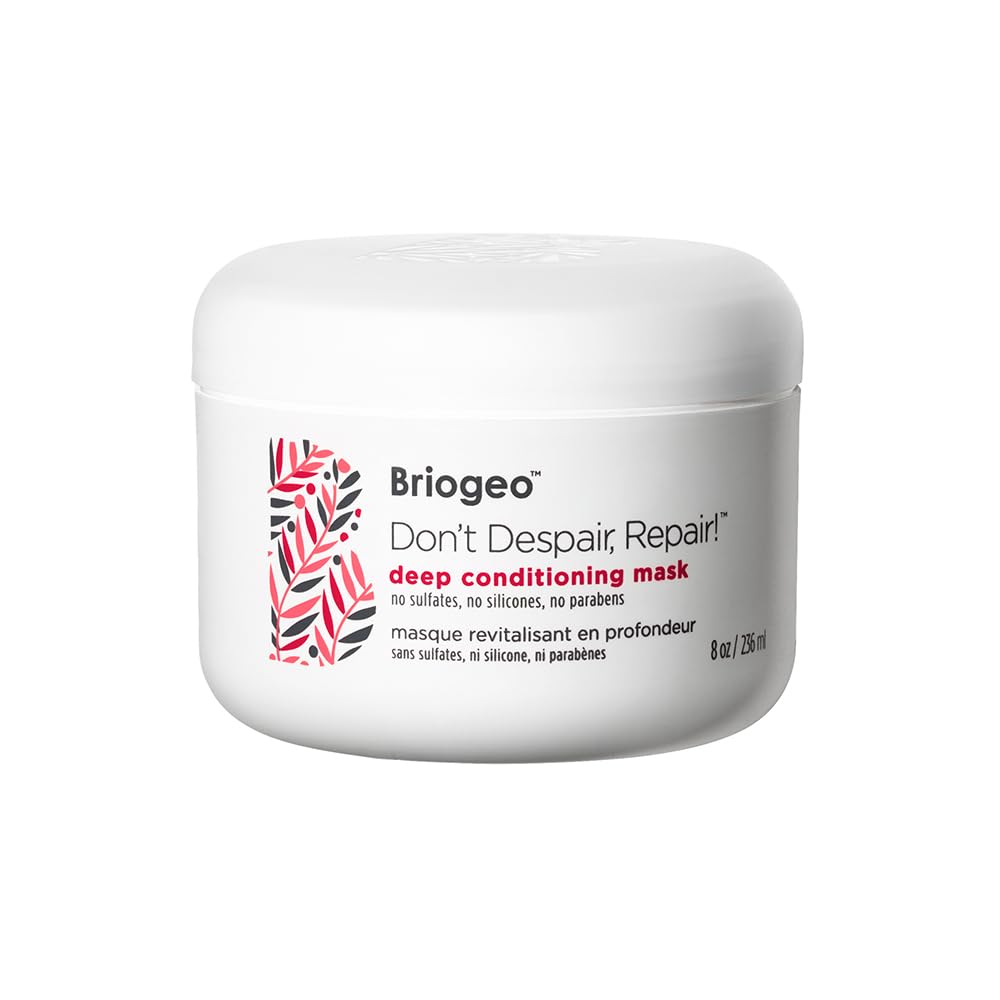 briogeo front packaging showing 8 oz jar and clear branding for easy identification