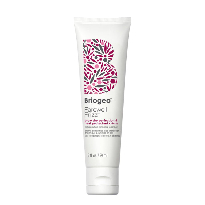 Briogeo front packaging showing 2 oz tube and product branding for travel convenience