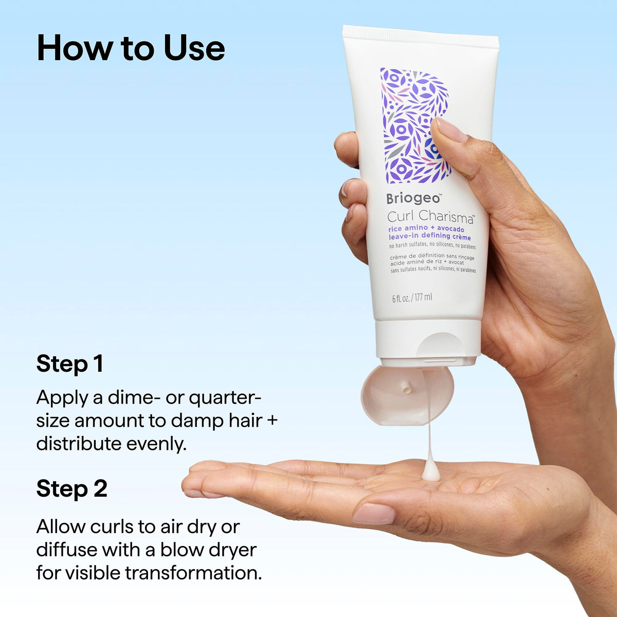 Briogeo on a bathroom shelf in a lifestyle setting for everyday use