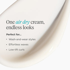 Briogeo dispensing a dollop of lotion, highlighting lightweight consistency benefit