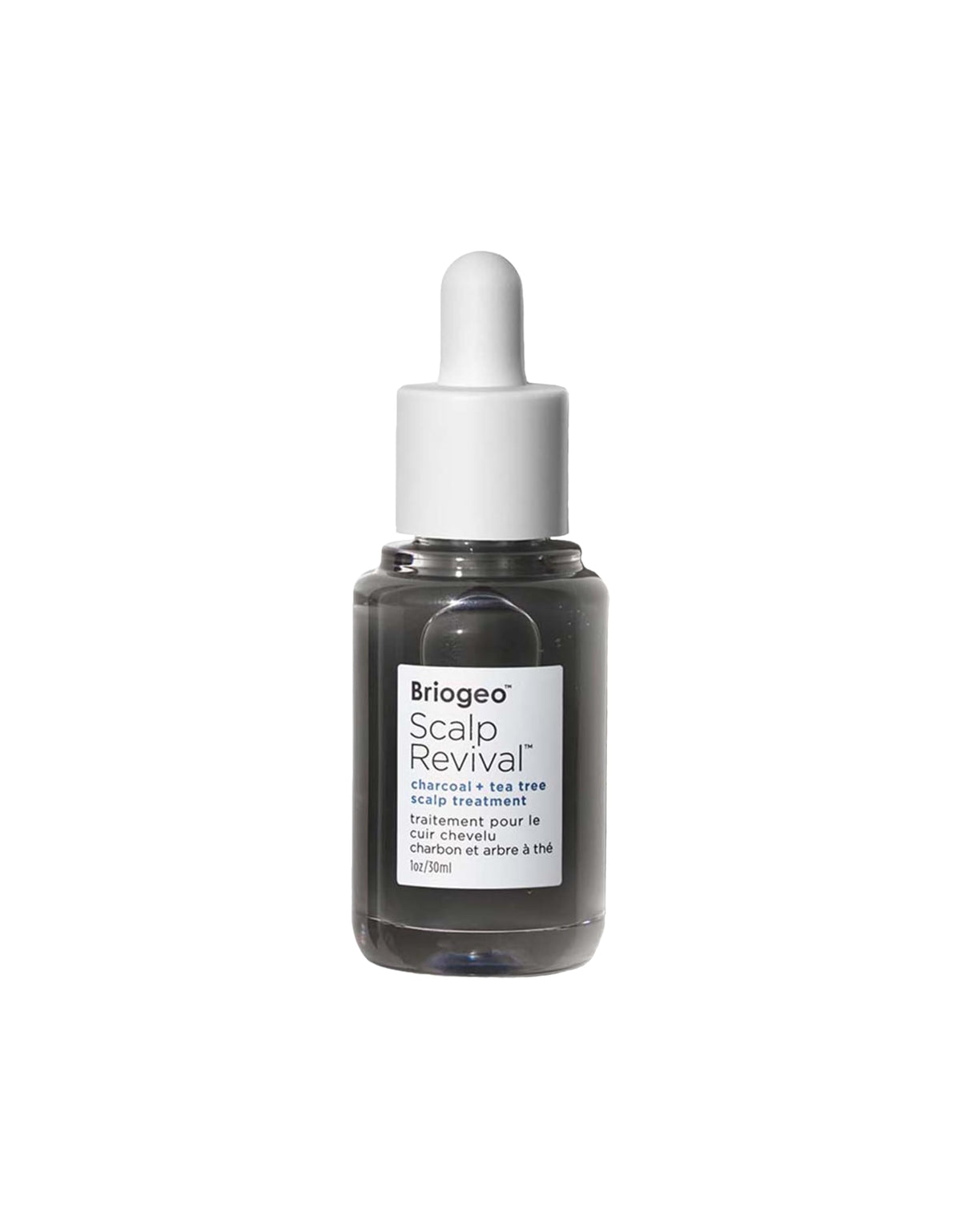 Briogeo front bottle shot showing product packaging and easy identification benefit