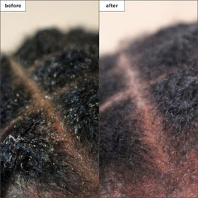 Briogeo close-up of serum texture highlighting lightweight, non-greasy hydration benefit