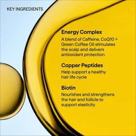 Briogeo bottle label detail showing clean, 6-free formulation