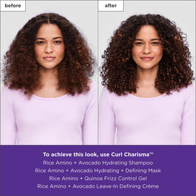 briogeo shampoo applied in shower demonstrating gentle cleanse