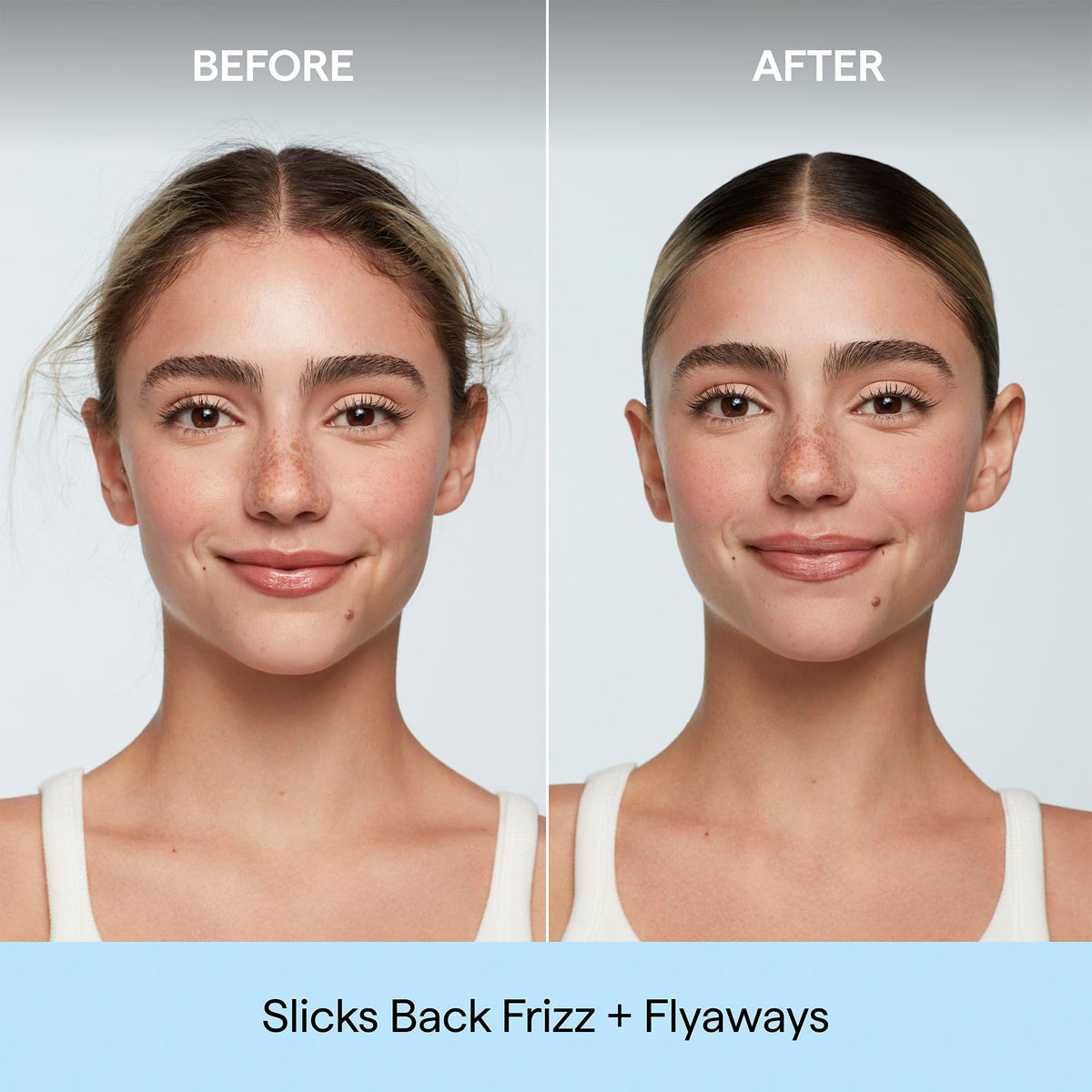Briogeo sleek stick open to show glideable texture for easy smoothing