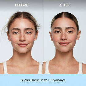 Briogeo sleek stick open to show glideable texture for easy smoothing