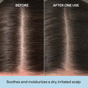 Briogeo close-up texture drop demonstrating fast-absorbing hydration