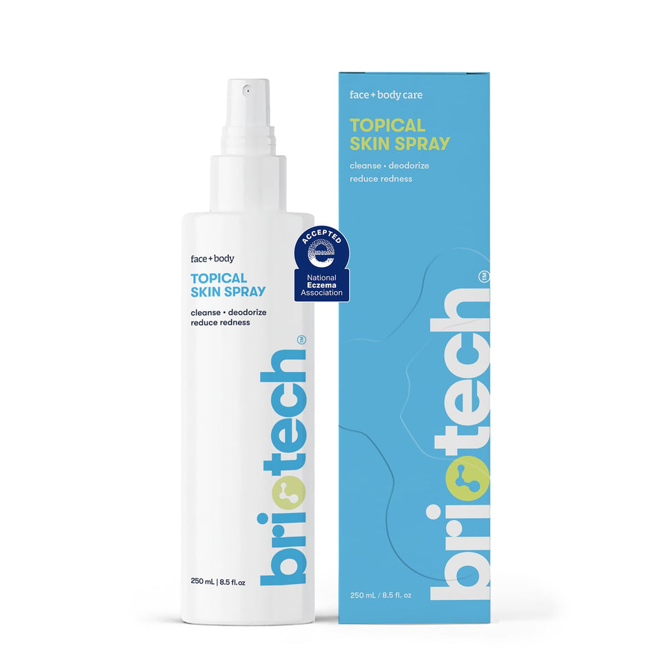BRIOTECH front bottle showing clean packaging and clear HOCl formula benefit